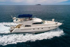 Fairline Squadron 55 Yacht on Charter in Goa